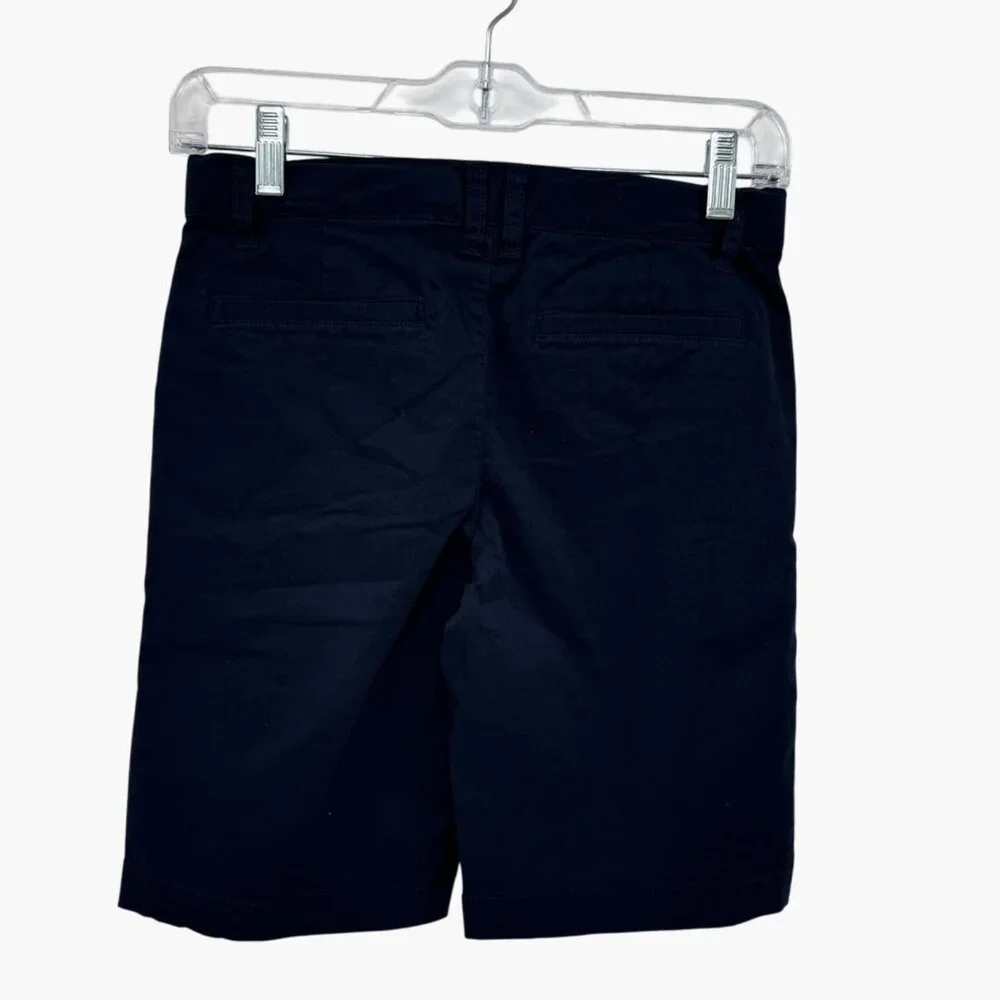 NEW Cat & Jack Boys' Chino Uniform Shorts - Navy - Size 10